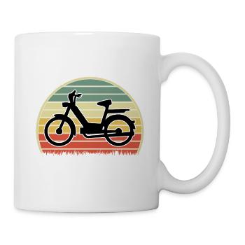 Je Peux Pas J'ai Mobylette Cadeau - Mug blanc - blanc - Droite