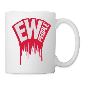 ew people lustiges Zitat - Tasse - Weiß - Rechts