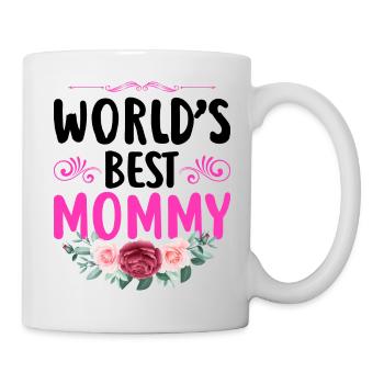 Mutter Geschenkidee für Muttertag beste Mutter - Tasse - Weiß - Rechts