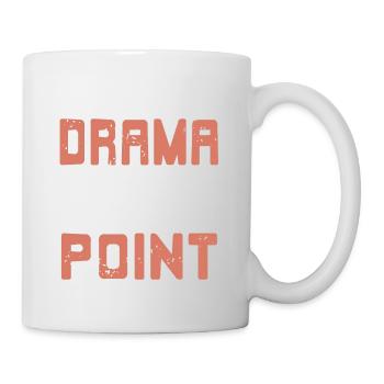 Stop The Drama Get To The Point Cool Retro Fencing - Mug - white - Right