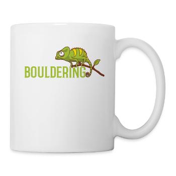 Bouldering, climbing Free climbing Climbing Hall - Mug - white - Right