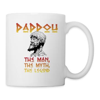 Griechischer Vatertag Griechenland Liebhaber - Tasse - Weiß - Rechts