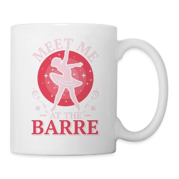 Ballet, Ballerine, Fille, Fille, Danse - Mug blanc - blanc - Droite