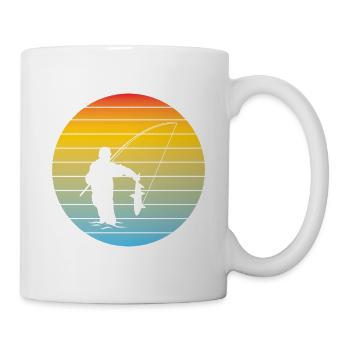 Pêche Pêche Pêche Hameçons Pêche Pêcheurs Pêcheurs - Mug blanc - blanc - Droite