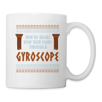 Antike Griechische Mythologie und Griechisches - Tasse - Weiß - Rechts