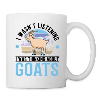 Chèvre Cadeau Chèvre Gardien Chèvre - Mug blanc - blanc - Droite