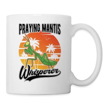 Praying Mantis Whisperer Manti's Mantis - Mug - white - Right