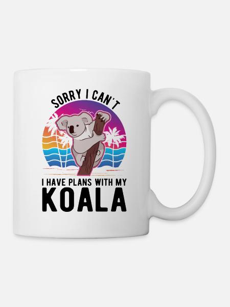 Koala Koala Bear Amoureux - Mug blanc - blanc