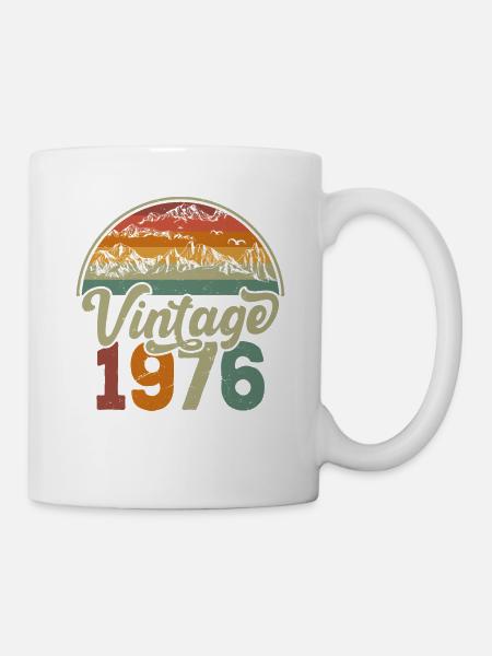 Vintage 1976 - Mug blanc - blanc