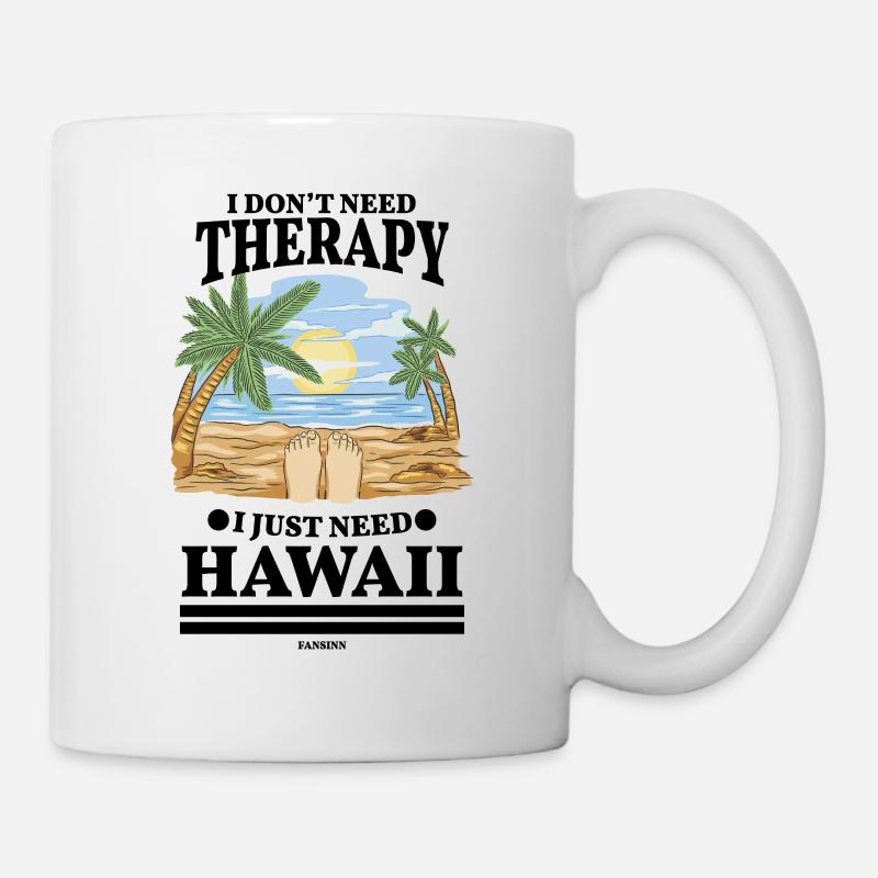 Hawaï - Mug blanc - blanc