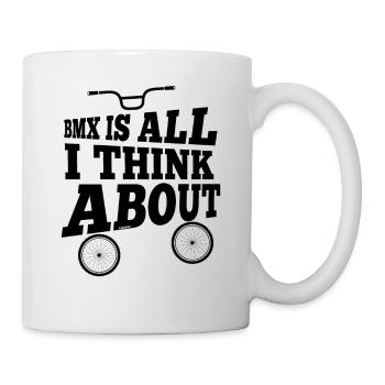 Gift idea for a BMX rider - Mug - white - Right