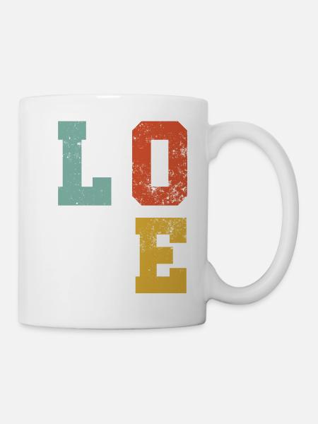 Federball Badminton - Tasse - Weiß
