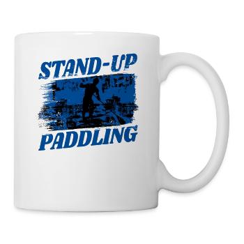 SUP paddle paddle Stand Up Paddle Surf - Mug blanc - blanc - Droite
