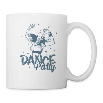 Soirées dansantes Célébrations Musique de danse Amis - Mug blanc - blanc - Droite