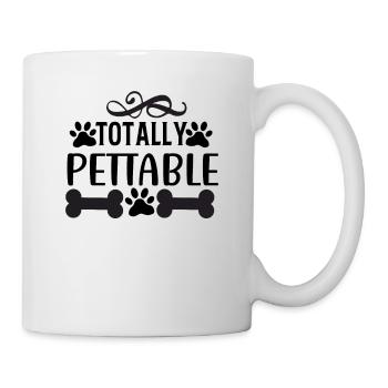 Completely pettable - Mug - white - Right