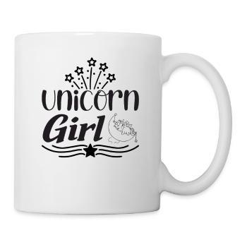 Licorne Fille Licorne - Mug blanc - blanc - Droite