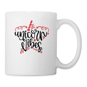 Unicorn Vibes Unicorn - Tasse - Weiß - Rechts