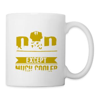 Work From Home Dad Like A Normal Dad But Cooler - Tasse - Weiß - Rechts