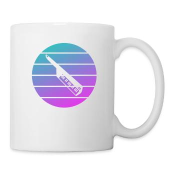Retro Vintage Classic Keytar Player Instrument - Mug - white - Right