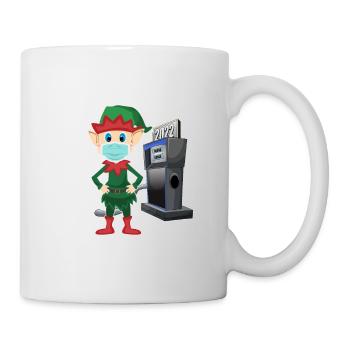 Elf Hig Prix du gaz Humour - Ce que l’Elfe - Mug blanc - blanc - Droite