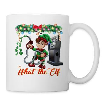 Drôle d’humour gaz cher Noël 2022 - Mug blanc - blanc - Droite