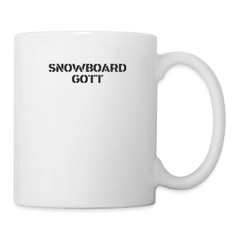 Snowboard - Snowboard God - Mug - white - Right