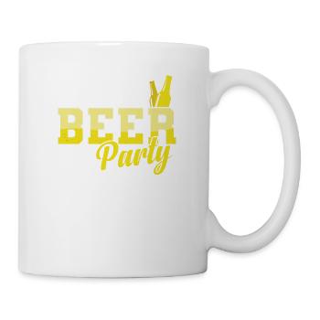 Célébrations de la fête de la bière Danse Musique Buddies - Mug blanc - blanc - Droite