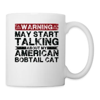 Speaking of American Bobtail Cat - Mug - white - Right