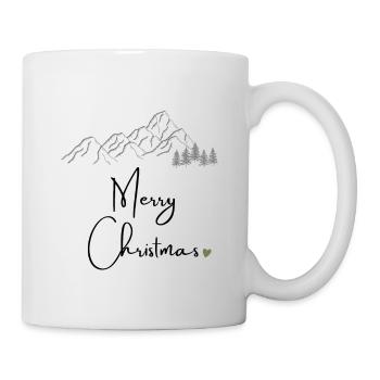 Merry Christmas - Tasse - Weiß - Rechts