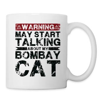 En parlant de Bombay Cat - Mug blanc - blanc - Droite