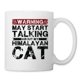 Apropos Himalaya-Katze - Tasse - Weiß - Rechts