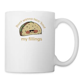 Taco Mexican Food Mexico Tortilla Burrito - Mug - white - Right