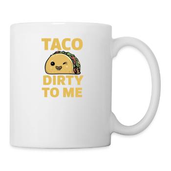 Taco Mexican Food Mexico Tortilla Burrito - Mug - white - Right