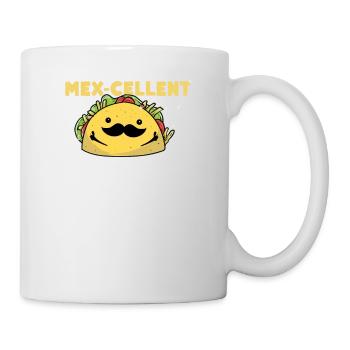 Taco Cuisine Mexicaine Mexique Tortilla Burrito - Mug blanc - blanc - Droite