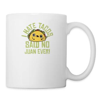Taco Cuisine Mexicaine Mexique Tortilla Burrito - Mug blanc - blanc - Droite