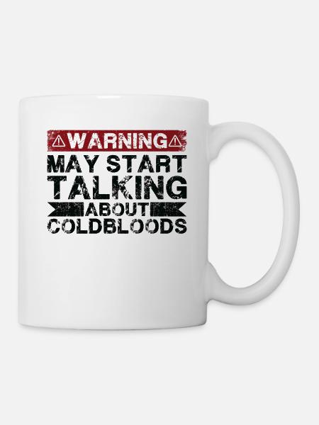 Apropos Kaltblut - Tasse - Weiß