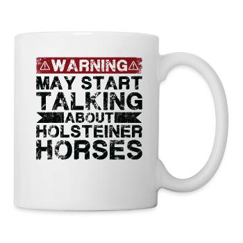 Apropos Holsteiner Pferd - Tasse - Weiß - Rechts