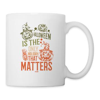 Halloween Horror Pumpkin Party - Mug blanc - blanc - Droite