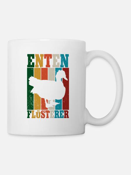 Enten - Tasse - Weiß