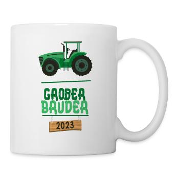 Einzelkind Großer Bruder 2023 - Tasse - Weiß - Rechts