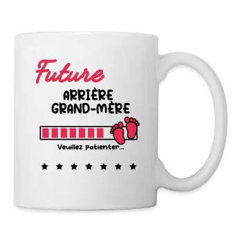 Future Arrière grand-mère cadeau naissance - Mug blanc - blanc - Droite