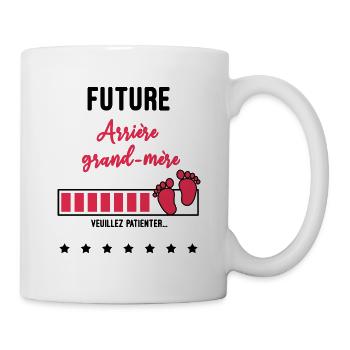 future Arrière grand-mère - Mug blanc - blanc - Droite