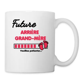 Future Arrière grand-mère Annonce grossesse - Mug blanc - blanc - Droite