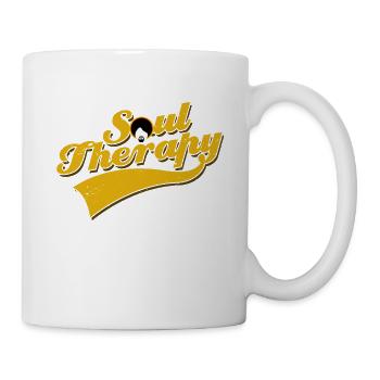 Funk Clothing | Vintage 70er Jahre Kostüm für Soul Musik - Tasse - Weiß - Rechts