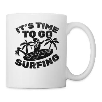 Surfer It's Time To Go Surfing - Surfer - Mug - white - Right