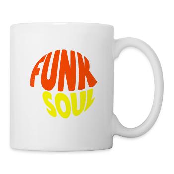 Funk Clothing | Vintage 70s Costume for Soul Music - Mug - white - Right