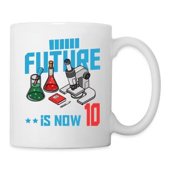 Diese Zukünftige Wissenschaftlerin Ist Jetzt 10 - Tasse - Weiß - Rechts