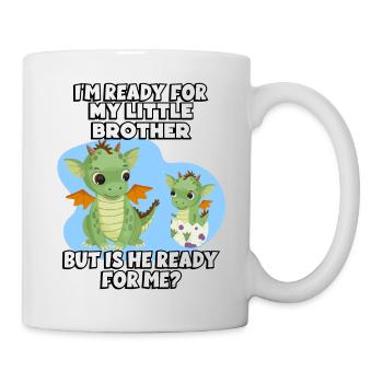 I'm ready for my little brother, but - Mug - white - Right