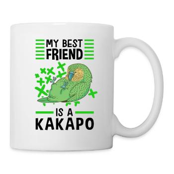 Kakapo are my best friends parrot Kakapo - Mug - white - Right