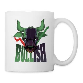 Bullish - Mug blanc - blanc - Droite